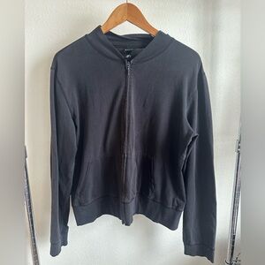 EILEEN FISHER BLACK JACKET.